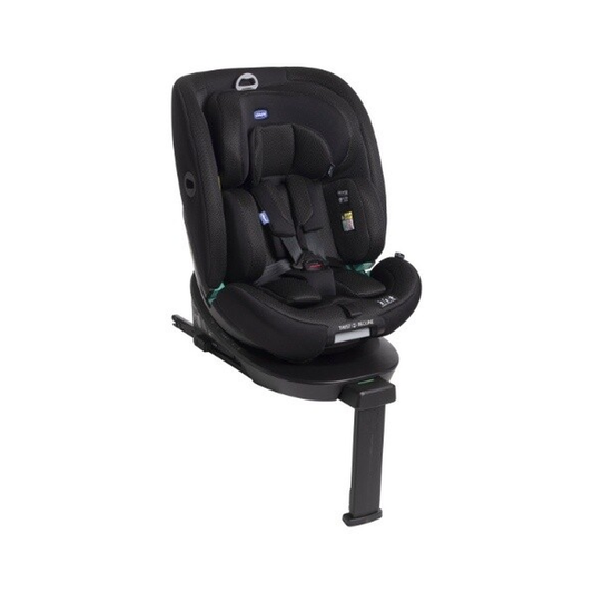 Chicco EVERONE I-SIZE CAR SEAT BLACK — original product on white