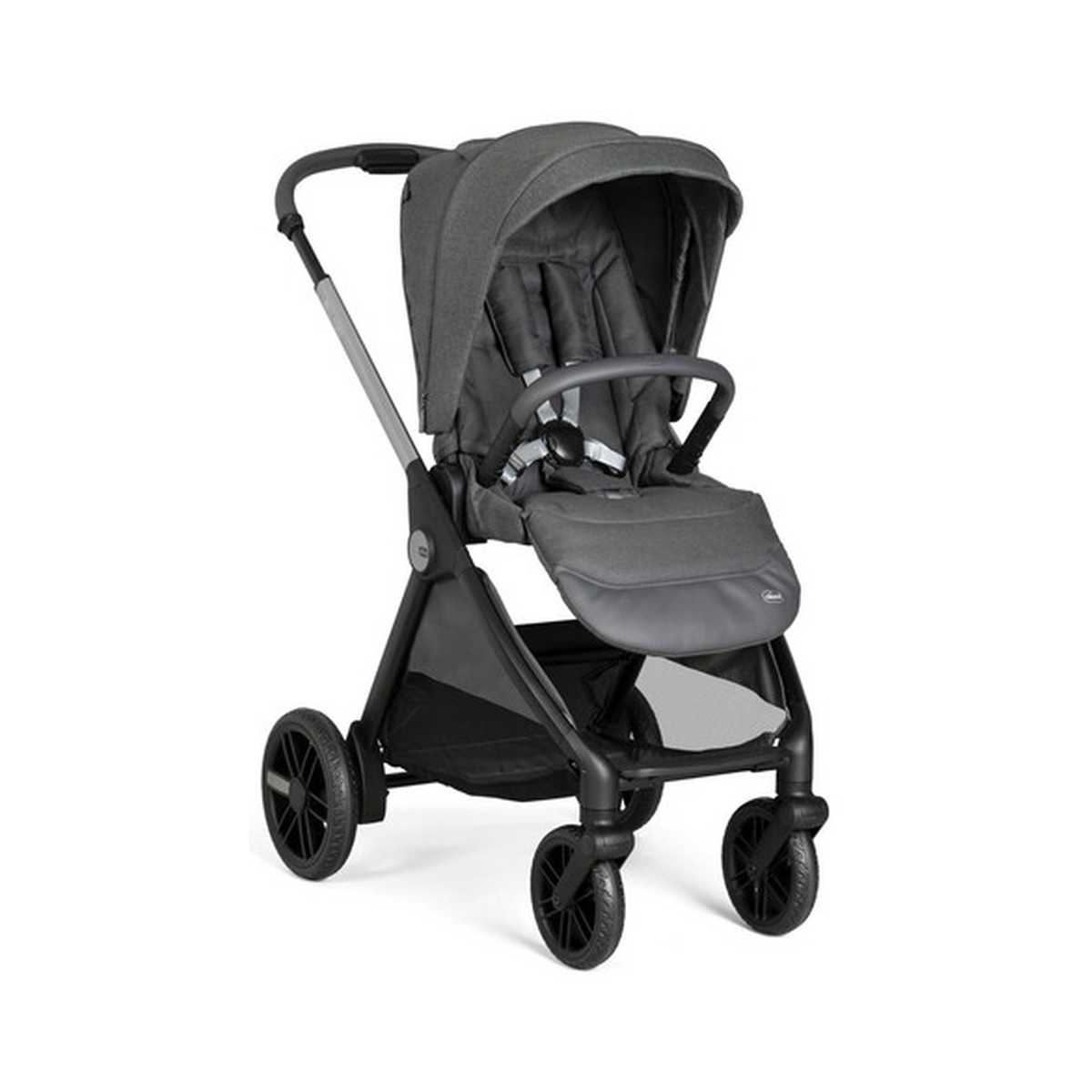 Chicco BELLAGIO STROLLER BLACK SATIN — original product on white