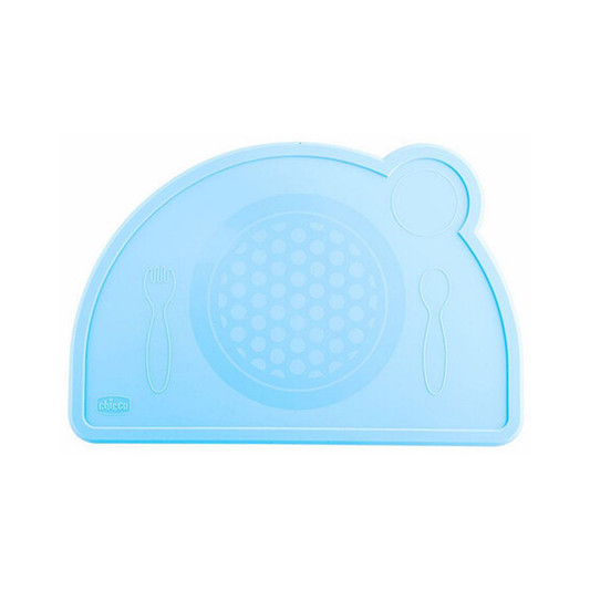 Chicco SILICONE PLACE MAT TEAL 18M+ — product-only catalogue photograph